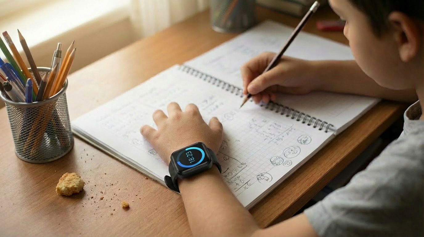 Az óra végigkísér